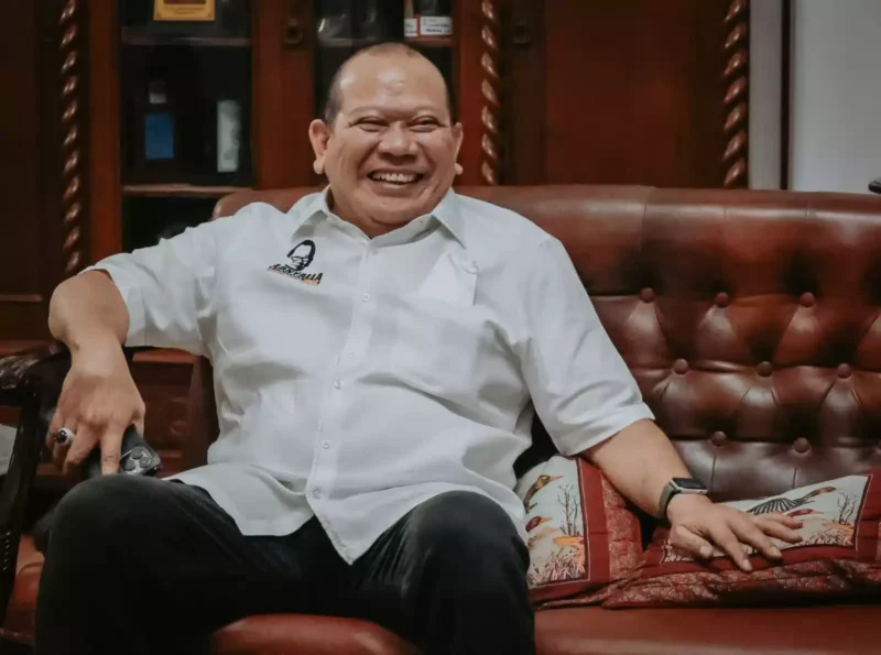 Keterangan foto : Ketua Dewan Perwakilan Daerah Republik Indonesia AA LaNyalla Mahmud Mattaliti, (Jum'at, 4/8/2023) 