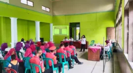Keterangan foto : Balai Pemasyarakatan Kelas II Subang melaksanakan sosialisasi mengenai Pengenalan Balai Pemasyarakatan dan Anak Berhadapan dengan Hukum (ABH), Sabtu (5/8/2023)