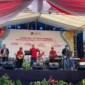 Keterangan foto : LaCika band kali ini tampil apik dalam penampilannya di Festival Band Indie kantor Wilayah Kementerian Hukum dan Hak Asasi Manusia Jawa Barat, Senin (07/08/2023)