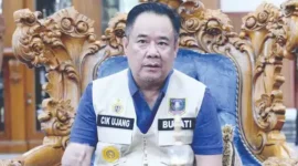 Keterangan foto : Bupati Lahat Cik Ujang, Selasa (8/8/2023)