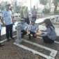 Balai pemasyarakatan kelas II Subang Laksanakan Tabur Bunga di Makam Pahlawan Cidongkol, (Rabu, 9/8/2023) 
