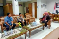 Keterangan foto : Kapolres Lebak AKBP Suyono SIK Kunjungi Pengadilan Negeri Rangkasbitung, (Rabu, 9/8/2023)