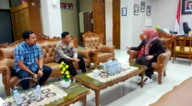 Keterangan foto : Kapolres Lebak AKBP Suyono SIK Kunjungi Pengadilan Negeri Rangkasbitung, (Rabu, 9/8/2023) 