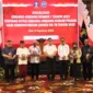 Keterangan foto : Menteri Hukum dan HAM Yassona Laoly saat sesi foto bersama, (Rabu, 9/8/2023) 