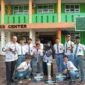 Keterangan poto : Team Futsal SMK PGRI Rangkasbitung bersama Guru Pembingbing saat di sambut oleh Kepala SMK PGRI Dini Hipdianai, pada 7/8/2023
