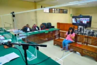 Keterangan foto : Sidang Pembacaan Putusan Sela Perkara Tindak Pidana Korupsi pada Kantor Badan Pertanahan Nasional (BPN) Kabupaten Malang, Kamis (10/9/2023)
