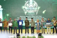 Keterangan foto : Pj Gubernur Banten Al Muktabar Optimis Ekonomi Syariah dan Halal Berkembang di Provinsi Banten, (Minggu, 13/8/2023)