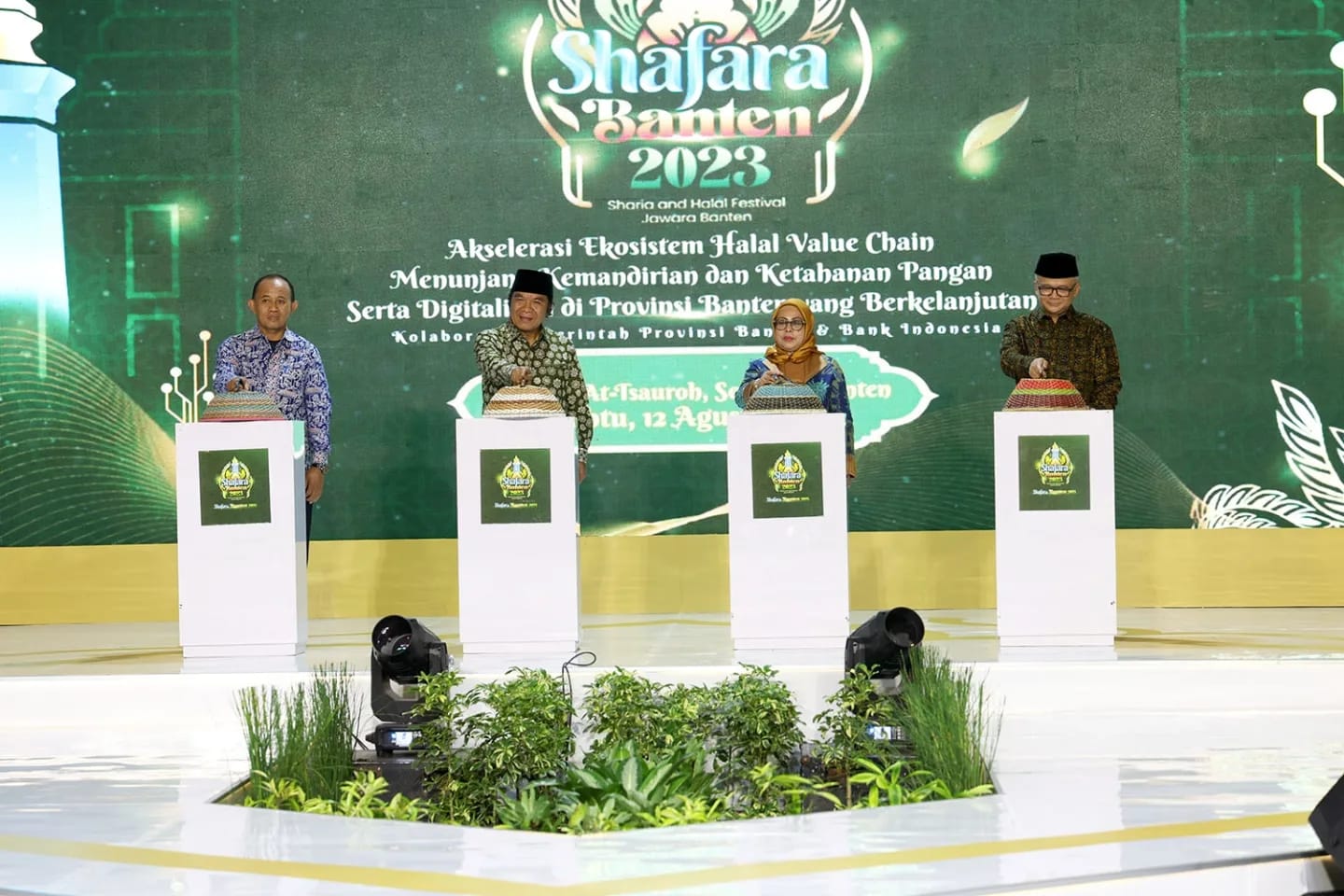 Pj Gubernur Al Muktabar Optimis Ekonomi Syariah dan Halal Berkembang di Provinsi Banten I Teras Media