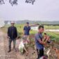 Keterangan foto : Puluhan warga Kanaga, Desa Warunggunung, Kecamatan Warunggunung, Lebak kembali dibuat heboh lantaran mereka berkumpul di jalanan dan sawah-sawah, Minggu (13/8/2023)