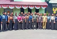 Keterangan foto : Dandim 0603/Lebak Berikan Materi Wawasan Pada Kunjungan CAPASKA 2023,(Senin, 14/8/2023)