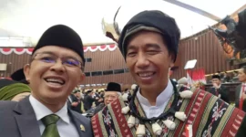 Keterangan Poto: Sidang Tahunan MPR dan sidang bersama DPR/DPD RI tahun 2023 di Gedung MPR/DPR/DPD RI, Rabu (16/8). 