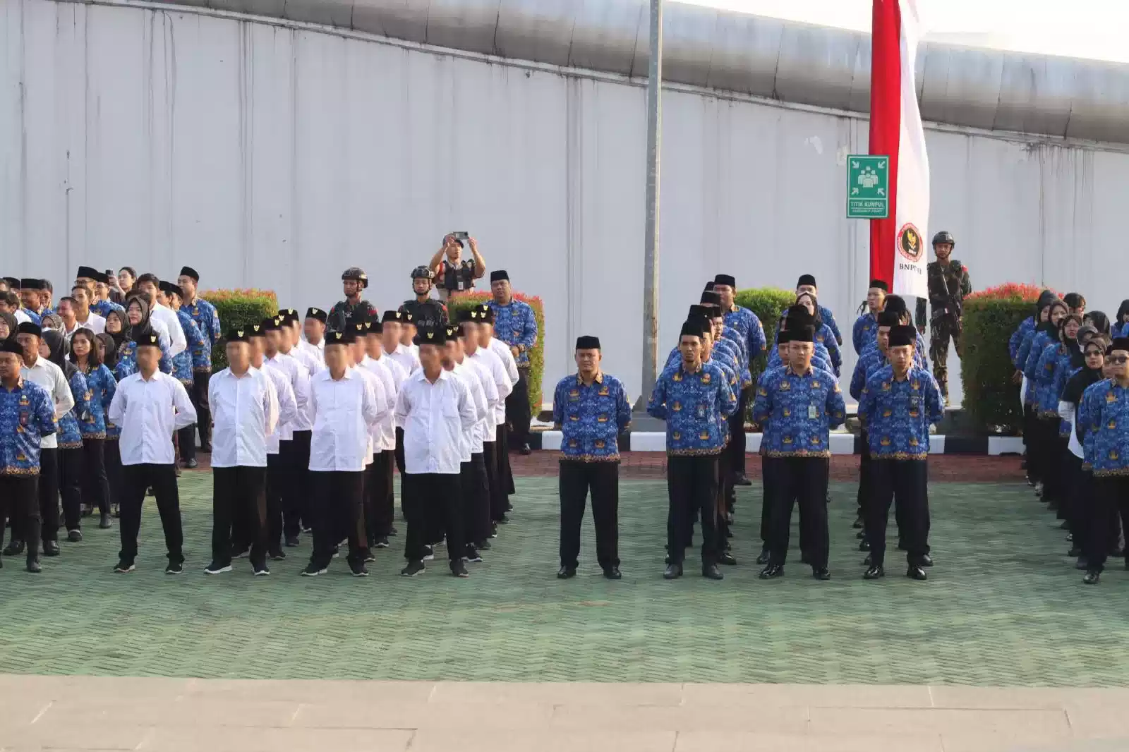 Narapidana Terorisme Lapas Sentul Sukses Mengibarkan Bendera Merah Putih I Teras Media