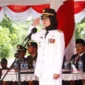 Keterangan foto : Bupati Lebak Hj.Iti Octavia Jayabaya Pimpin Upacara HUT RI Tingkat Kabupaten, (Kamis, 17/8/2023) 