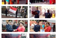 Keterangan foto : Bapas Bogor Laksanakan Upacara HUT RI ke-78, (Jum'at, 18/8/2023)