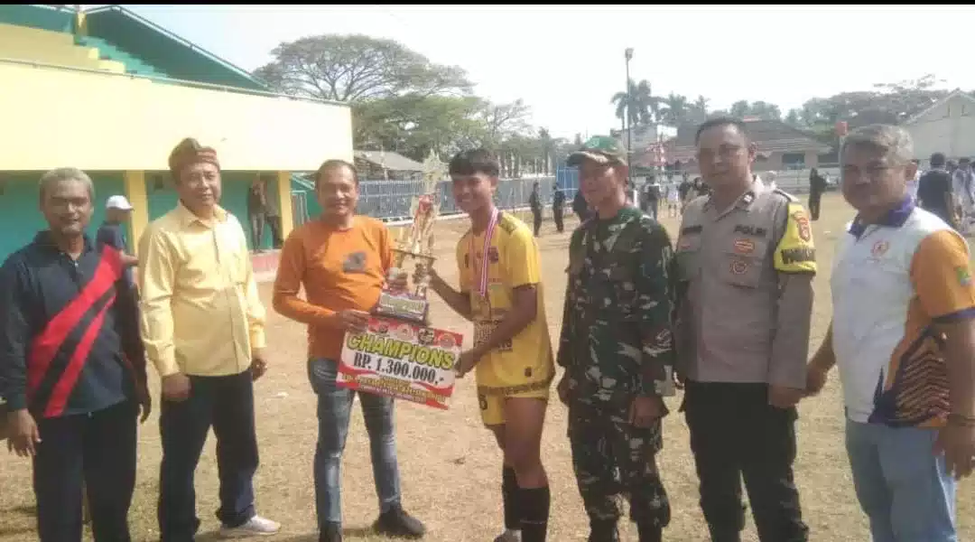 Final Liga Antar Desa U-17 di Stadion Petal Sukadiri Akhirnya Hasilkan Juara I Teras Media