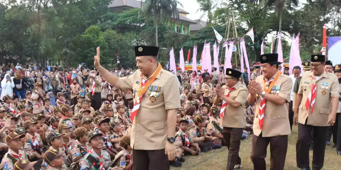 Peringatan Hari Pramuka ke-62, Mabicab Kak Zaki Membuka Raimuna Cabang Tangerang I Teras Media