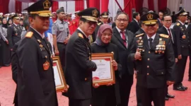 Keterangan foto : Menteri Hukum dan Hak Asasi Manusia Yassona Laoly, (Senin, 21/8/2023) 