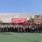 Keterangan foto : Petugas dan Pegawai Lapas Cirebon Ikuti Upacara HUT Kemenkumham Secara Khidmat, (Senin, 21/8/2023) 