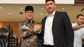 Keterangan foto : Pengurus DPP FSUI di Gedung DPR RI, Rabu (23/8/2023)