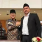 Keterangan foto : Pengurus DPP FSUI di Gedung DPR RI, Rabu (23/8/2023)