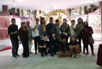Keterangan foto : Camellia Petir saat ikuti pameran, Kamis (24/8/2023)