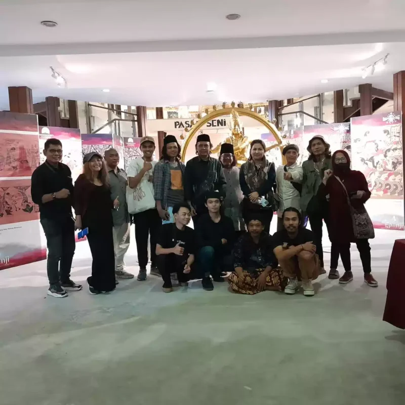 Keterangan foto : Camellia Petir saat ikuti pameran, Kamis (24/8/2023)
