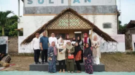 Keterangan foto : Acara Panggung Adhyaksa di Kantor Sultan TV, Kecamatan Banjarsari, Kota Serang, Rabu (23/8).