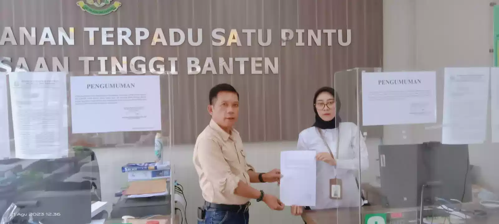 Penggunaan Anggaran Hibah 74 Miliar Kabupaten Lebak Dilaporkan Matahukum ke Kejati Banten I Teras Media