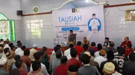 Keterangan foto : Inspektur Jenderal Kemenkumham RI, Razilu yang didampingi Kadivpas Kanwil Kemenkumham Jawa Barat, Kusnali melakukan Kunjungan Kerja di Lapas Subang, Jumat (25/08/2023)