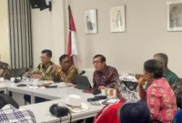 Keterangan foto : Menkopolhukam Mahfud MD dan Menkumham RI Yassona Laoly di Amsterdam Belanda, (Minggu, 27/8/2023)