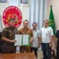 Keterangan foto : Kejaksaan Negeri Kota Malang melaksanakan penandatanganan pakta integritas dan pemaparan Ekspose terhadap permohonan Pengamanan Pembangunan Strategis (PPS), Selasa (29/8/2023)
