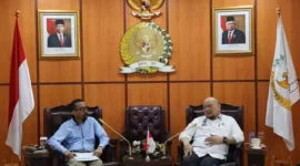 Keterangan foto : Ketua Dewan Perwakilan Daerah Republik Indonesia AA LaNyalla Mahmud Mattaliti dan Perwakilan FTA, (Selasa, 29/8/2023) 