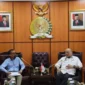 Keterangan foto : Ketua Dewan Perwakilan Daerah Republik Indonesia AA LaNyalla Mahmud Mattaliti dan Perwakilan FTA, (Selasa, 29/8/2023) 
