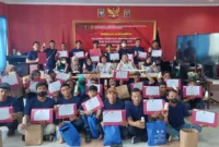 Keterangan foto : Bapas bogor Laksanakan Bimbingan Kemandirian Pelatihan Pembuatan Minuman Kekinian, (Rabu, 30/8/2023) 