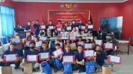Keterangan foto : Bapas bogor Laksanakan Bimbingan Kemandirian Pelatihan Pembuatan Minuman Kekinian, (Rabu, 30/8/2023) 