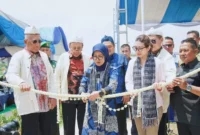 Keterangan Foto : Bupati Lebak Hj. Iti Octavia Jayabaya Resmikan Wisata Baduy Saung Sadulur Damandiri, (Kamis, 31/8/2023)