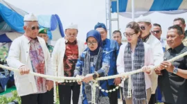 Keterangan Foto : Bupati Lebak Hj. Iti Octavia Jayabaya Resmikan Wisata Baduy Saung Sadulur Damandiri, (Kamis, 31/8/2023) 
