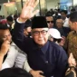 Keterangan foto : Pimpinan Pondok Pesantren Al-Zaytun Panji Gumilang Ditetapkan Jadi tersangka, (Selasa, 1/8/2023) 