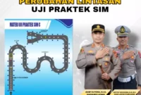 Keterangan foto : Kapolres Lebak Polda Banten AKBP Suyono, SIK dan Kasat Lantas Polres Lebak AKP Fiat Ari Suhada, SIK, MH.(Selasa, 8/8/2023)