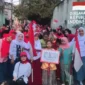 Keterangan foto : Warga kelurahan Petamburan kecamatan Tanah Abang jakarta pusat gelar Carnaval , (Kamis, 17/8/2023) 