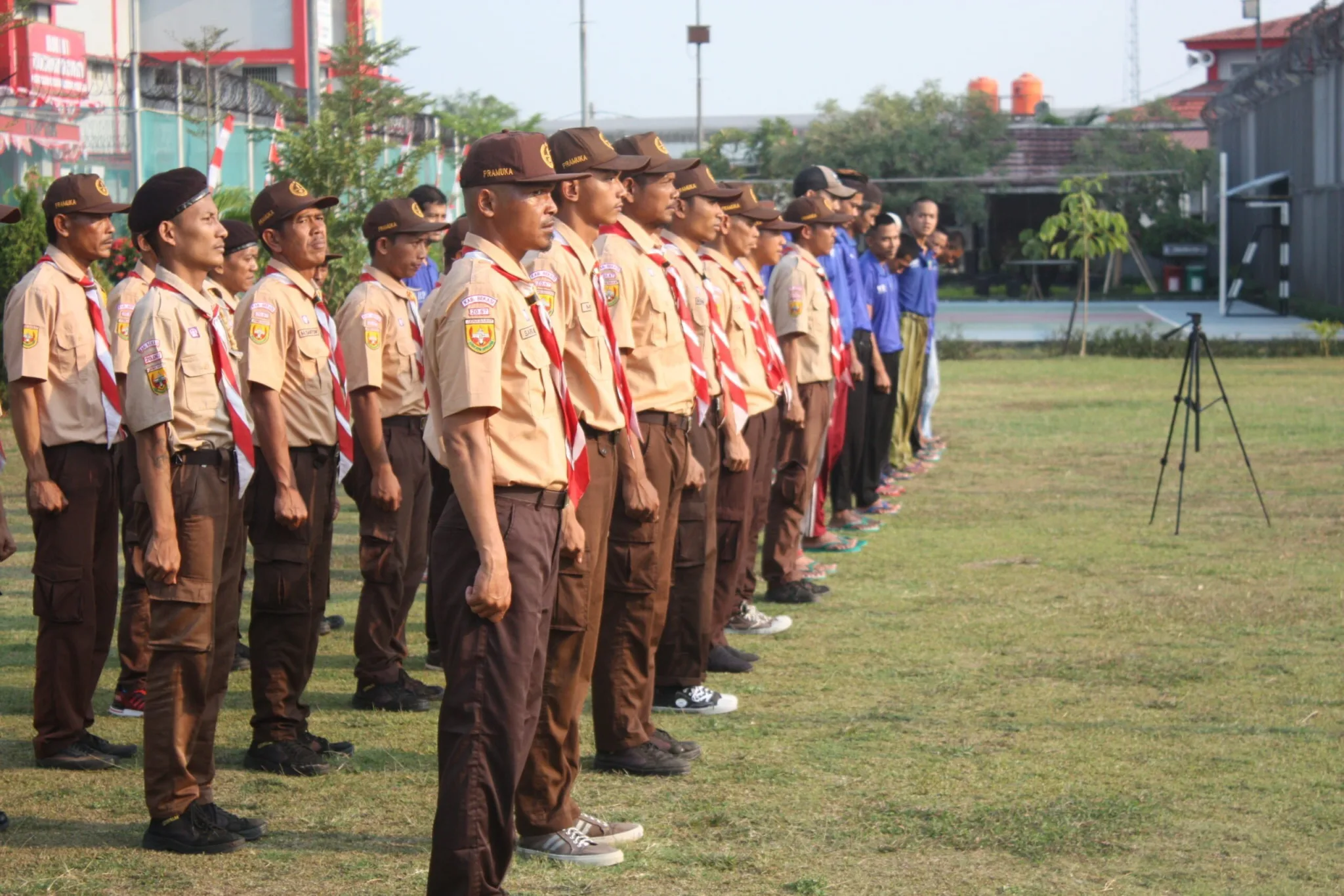 Lapas Kelas IIA Cikarang Gelar Upacara Hari Pramuka ke-62 I Teras Media