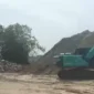 Keterangan foto : Aktivitas Pertambangan di Banten, Jumat (11/8/2023)