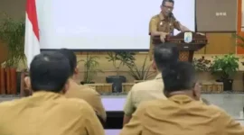 Keterangan foto : Sekertaris Daerah (Sekda) Kabupaten Lebak, Budi Santoso, Rabu (30/8/2023)