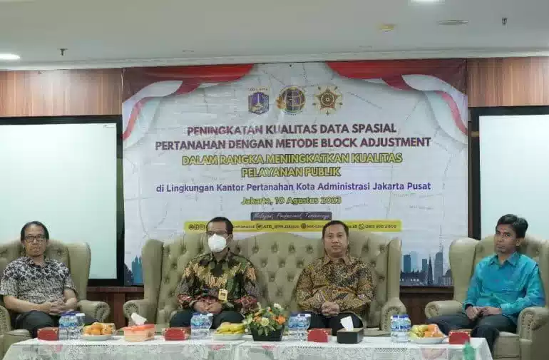 Gandeng UGM, Kantah Kota Administrasi Jakpus Fokuskan Peningkatan Kualitas Data Spasial I Teras Media