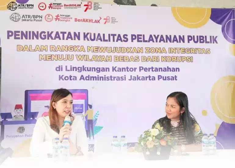 Tingkatkan Pelayanan Publik, Bersama PT Bank Mandiri Kantah Jakpus Menggelar Pelatihan Service Excellent I Teras Media