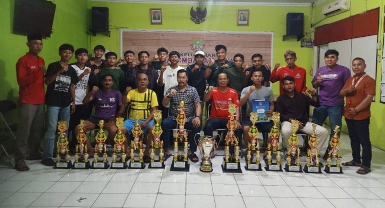 Porcam VIII Camat Cup 2023, Kelurahan Salembaran Jaya Raih Predikat Juara Umum I Teras Media