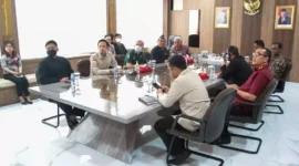 Keterangan foto : Kementerian Hukum dan HAM dan Kementerian Keuangan Selenggarakan Temu Bisnis Tahap VI tahun 2023 Tingkatkan Penggunaan Produk Dalam Negeri, (Kamis, 3/8/2023) 