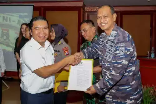 Pj Gubernur Al Muktabar Kukuhkan Klaster Logistik Penanggulangan Bencana Provinsi Banten I Teras Media