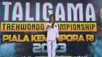 Haura Madinah Siregar Putri Ketua Forwaka Sabet Mendali Emas Taekwondo I Teras Media