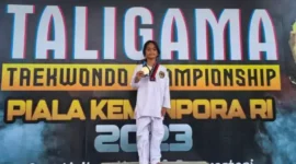 Keterangan foto : Haura Madinah Siregar, dia merupakan putri ketua Forum Wartawan Kejaksaan Agung (Forwaka), Zamzam Siregar, Senin (28/8/2023)